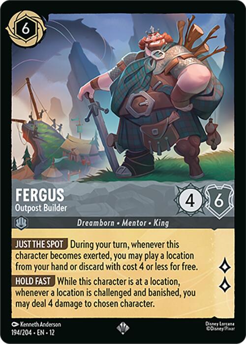 Fergus - Outpost Builder (194/204) [Wilds Unknown] | Clutch Gaming