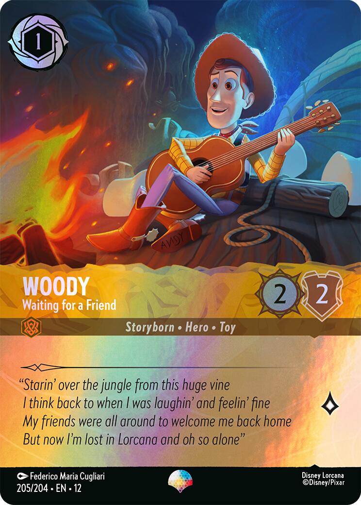 Woody - Waiting for a Friend (Epic) (205/204) [Wilds Unknown] | Clutch Gaming
