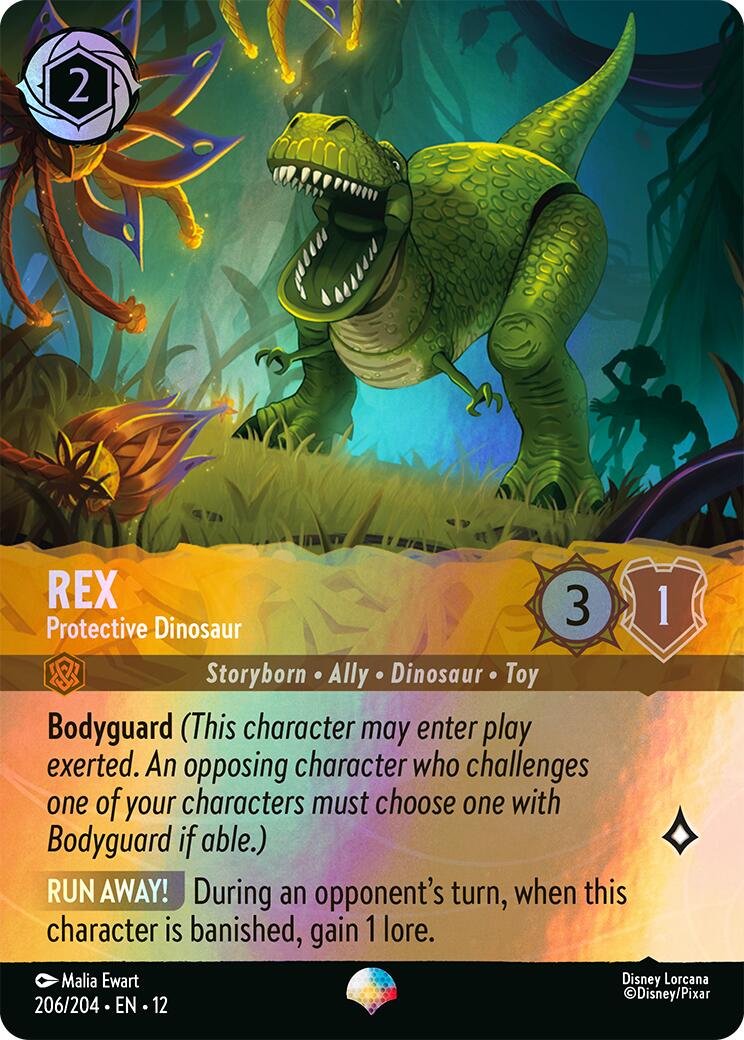 Rex - Protective Dinosaur (Epic) (206/204) [Wilds Unknown] | Clutch Gaming