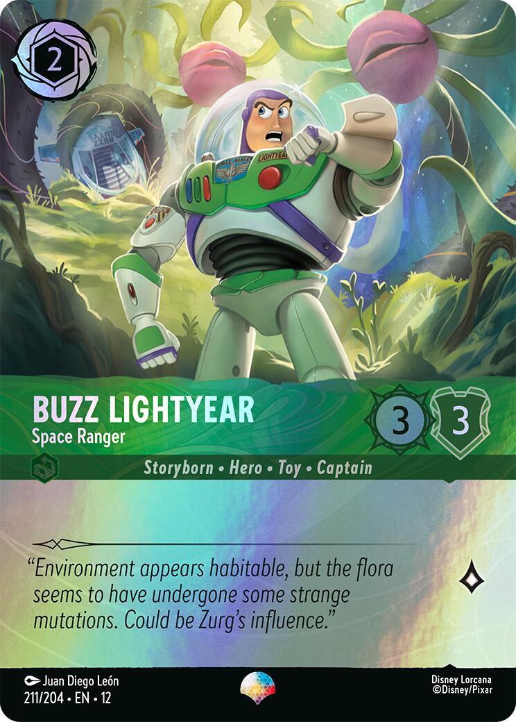 Buzz Lightyear - Space Ranger (Epic) (211/204) [Wilds Unknown] | Clutch Gaming