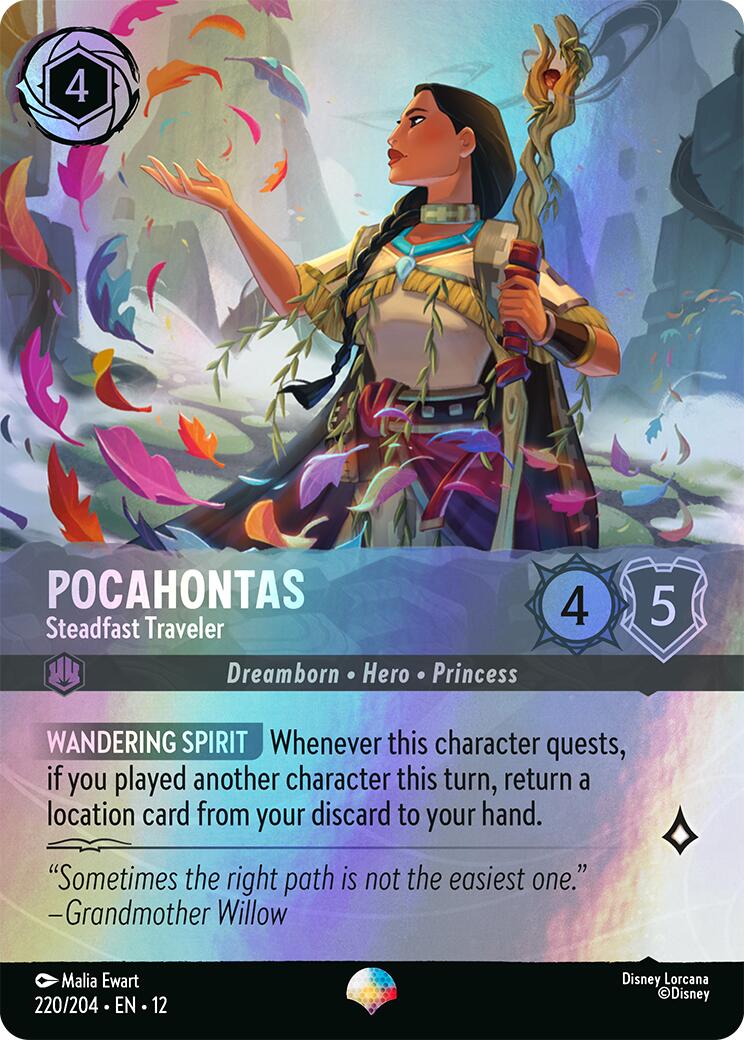 Pocahontas - Steadfast Traveler (Epic) (220/204) [Wilds Unknown] | Clutch Gaming