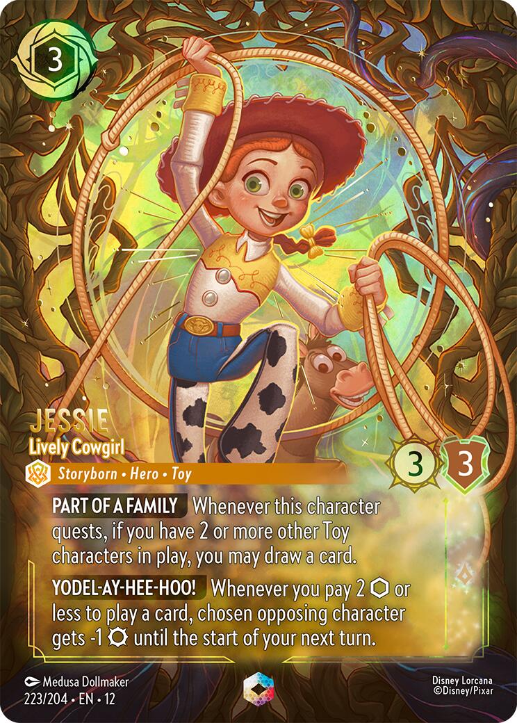 Jessie - Lively Cowgirl (Enchanted) (223/204) [Wilds Unknown] | Clutch Gaming