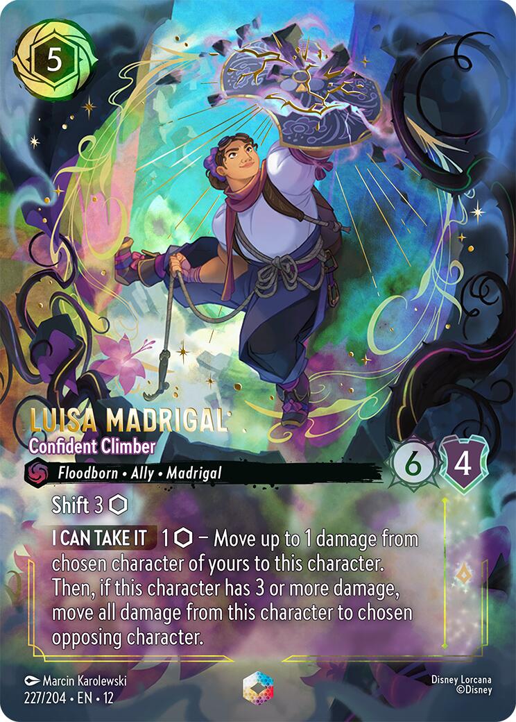 Luisa Madrigal - Confident Climber (Enchanted) (227/204) [Wilds Unknown] | Clutch Gaming