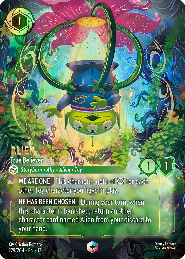Alien - True Believer (Enchanted) (229/204) [Wilds Unknown] | Clutch Gaming