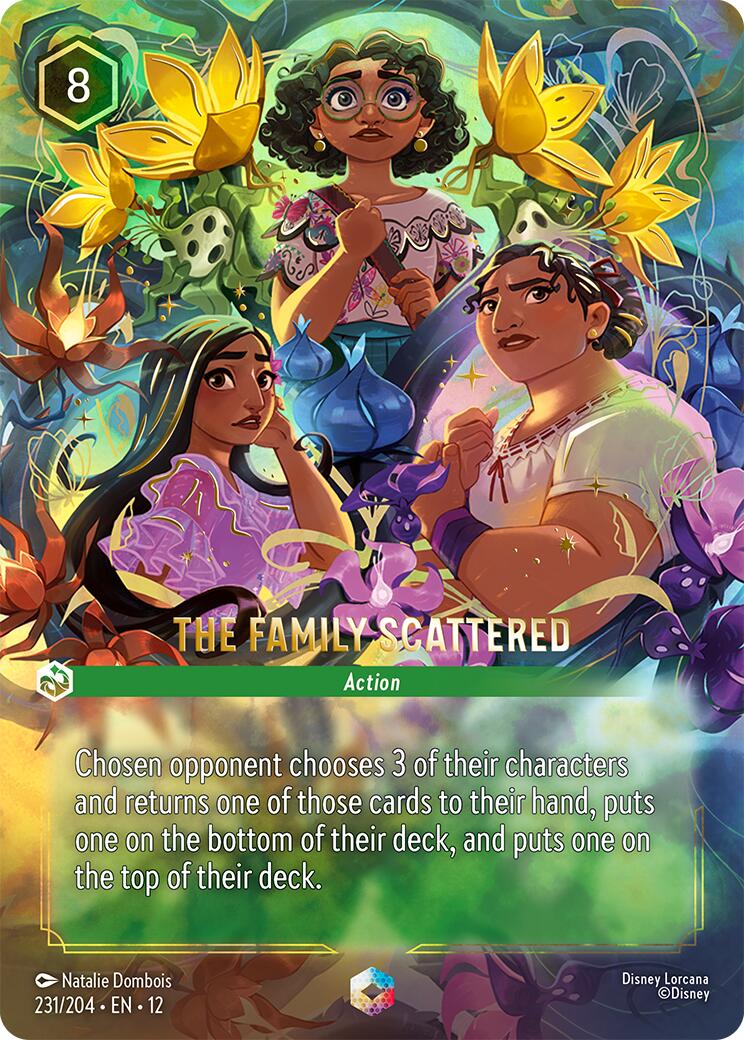 The Family Scattered (Enchanted) (231/204) [Wilds Unknown] | Clutch Gaming