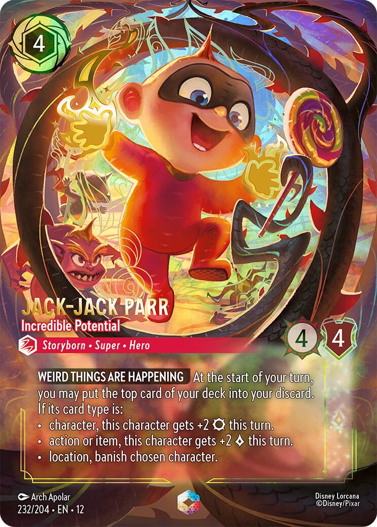 Jack-Jack Parr - Incredible Potential (Enchanted) (232/204) [Wilds Unknown] | Clutch Gaming