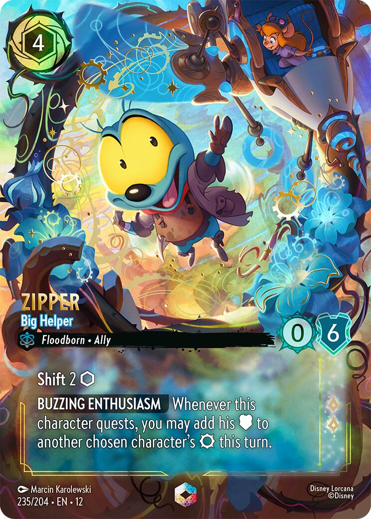 Zipper - Big Helper (Enchanted) (235/204) [Wilds Unknown] | Clutch Gaming