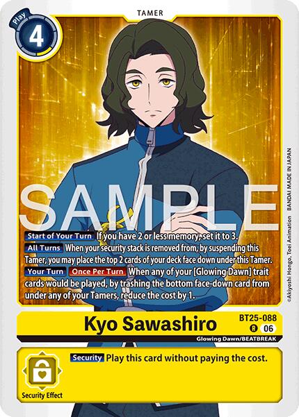 Kyo Sawashiro [BT25-088] [Dual Revolution] | Clutch Gaming