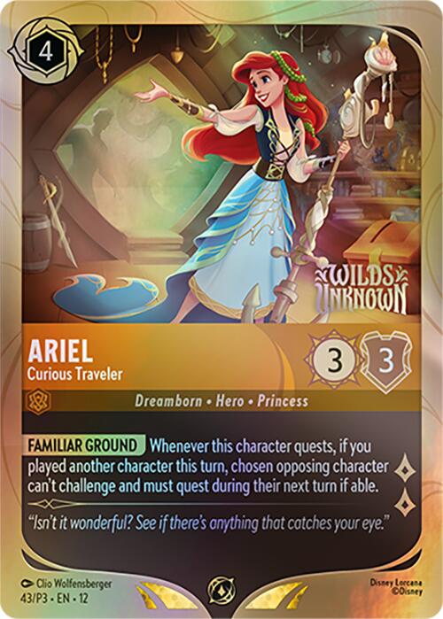 Ariel - Curious Traveler (43) [Promo Cards] | Clutch Gaming