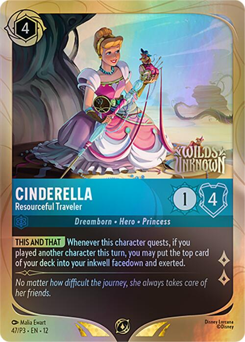Cinderella - Resourceful Traveler (47) [Promo Cards] | Clutch Gaming