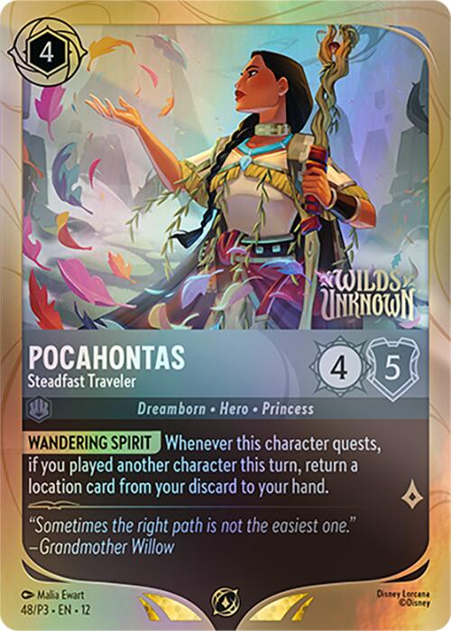 Pocahontas - Steadfast Traveler (48) [Promo Cards] | Clutch Gaming