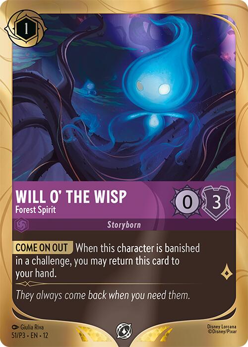 Will o' the Wisp - Forest Spirit (51) [Promo Cards] | Clutch Gaming