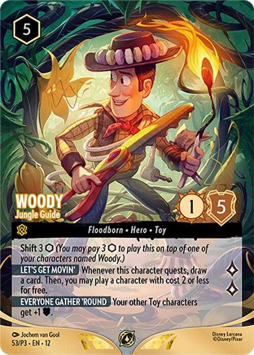 Woody - Jungle Guide (Store Championship Participant) (53) [Promo Cards] | Clutch Gaming