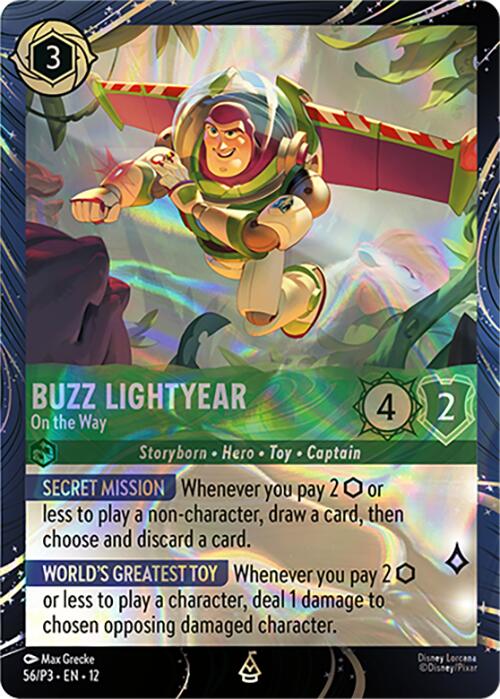 Buzz Lightyear - On the Way (56) [Promo Cards] | Clutch Gaming