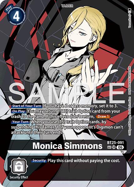 Monica Simmons [BT25-091] (SP) [Dual Revolution] | Clutch Gaming