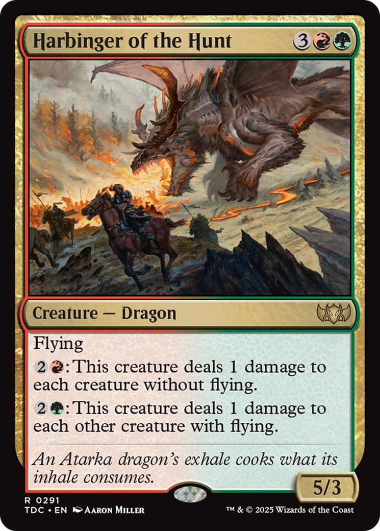 Harbinger of the Hunt [Tarkir: Dragonstorm Commander] | Clutch Gaming
