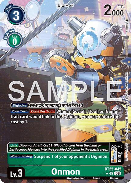 Onmon [BT25-045] (Full Art) [Dual Revolution] | Clutch Gaming
