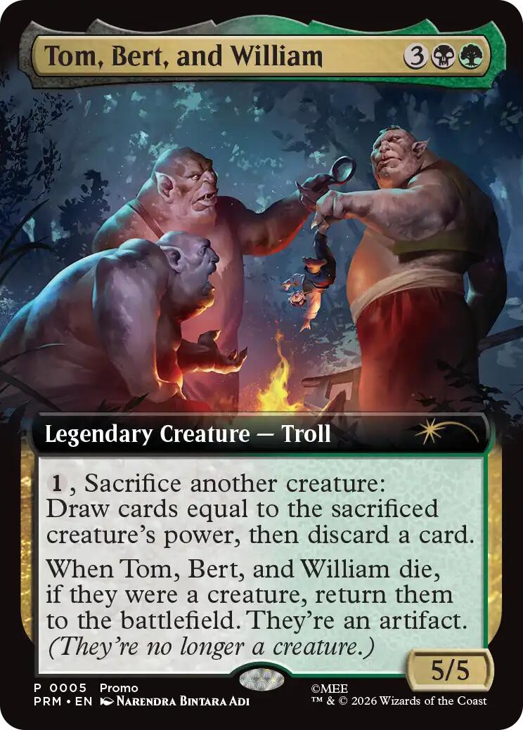 Tom, Bert, and William (Extended Art) [Media Promos] | Clutch Gaming