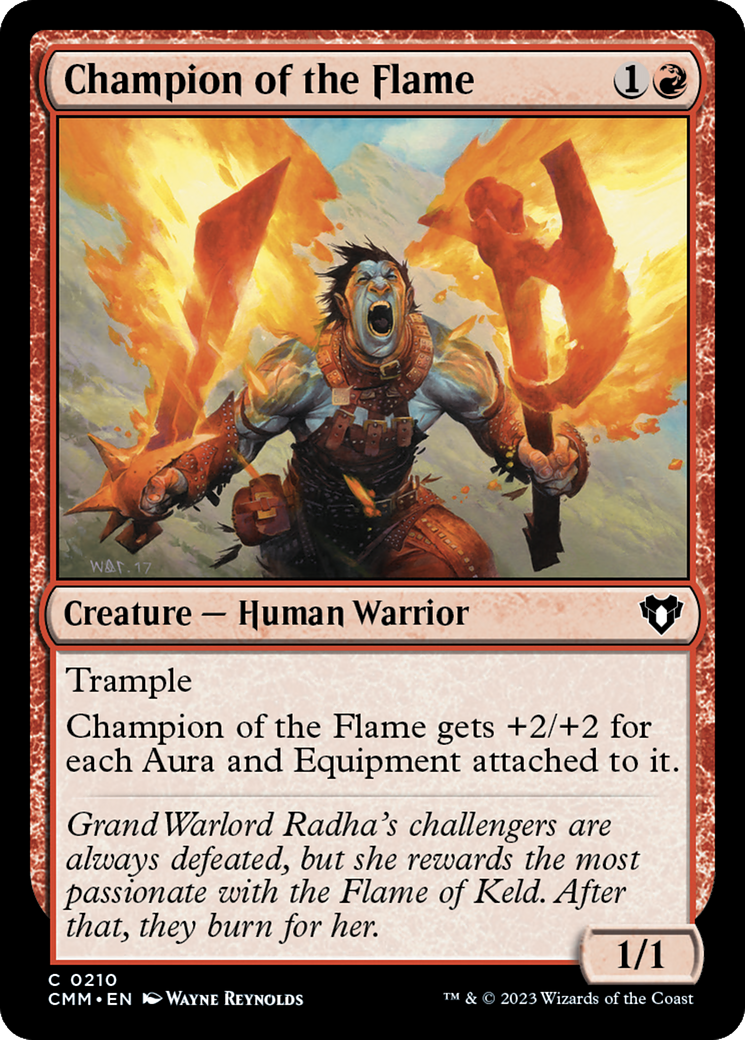 Champion of the Flame [Commander Masters] | Clutch Gaming