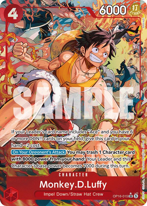 Monkey.D.Luffy (Alternate Art) [The Time of Battle] | Clutch Gaming