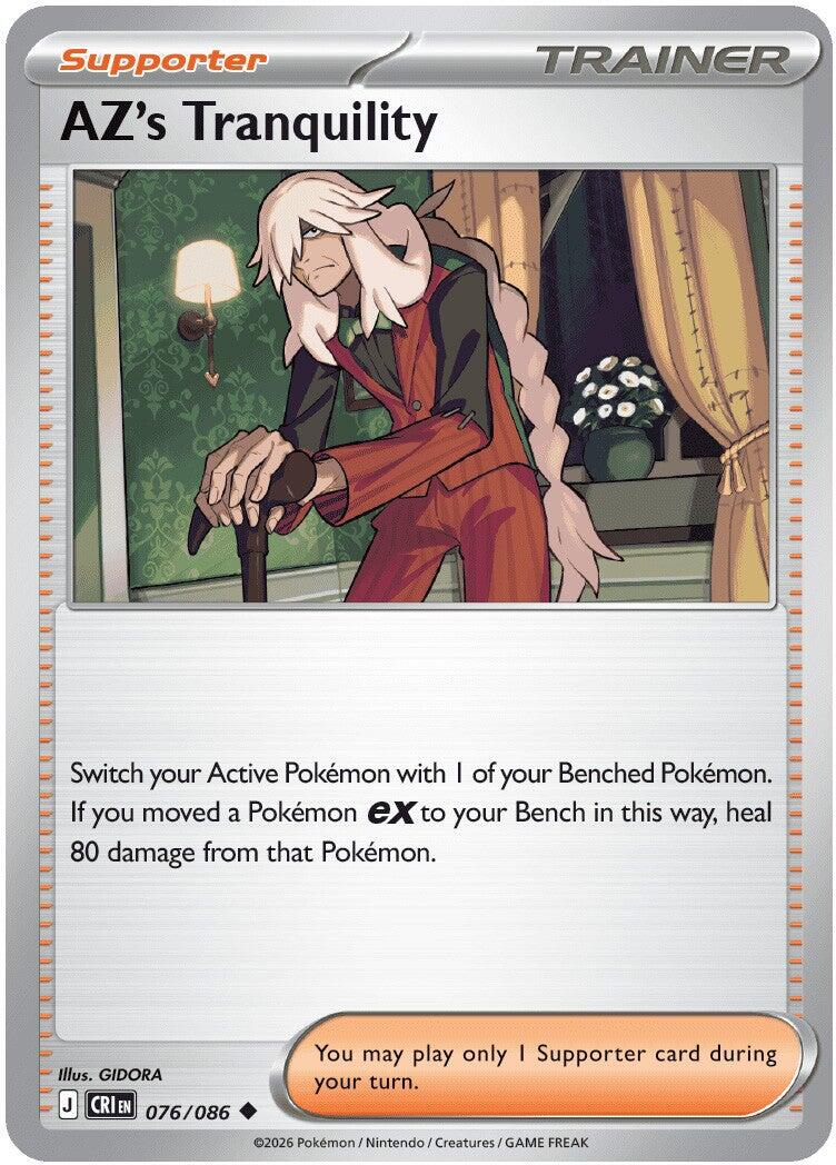 AZ's Tranquility (076/086) [Mega Evolution: Chaos Rising] | Clutch Gaming