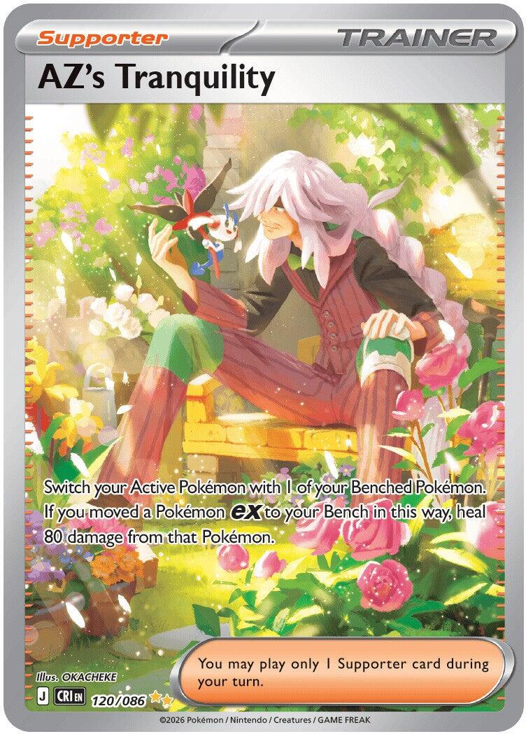 AZ's Tranquility (120/086) [Mega Evolution: Chaos Rising] | Clutch Gaming