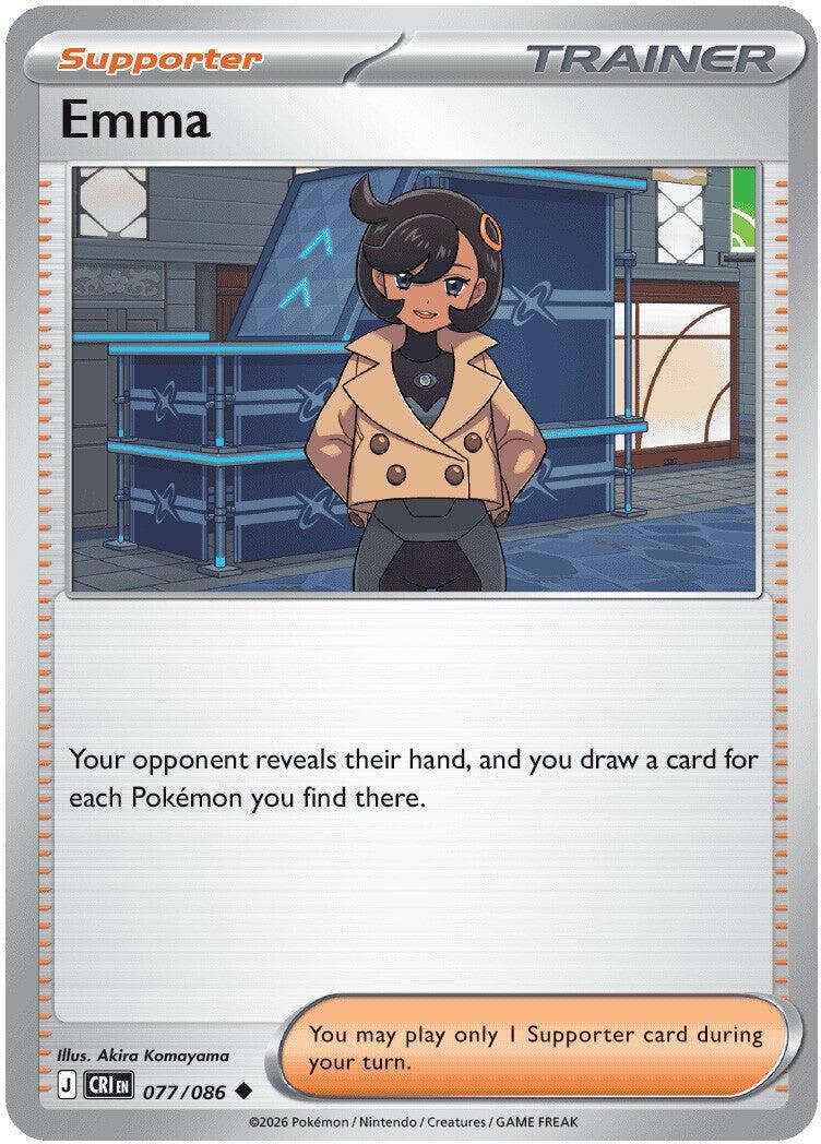 Emma (077/086) [Mega Evolution: Chaos Rising] | Clutch Gaming