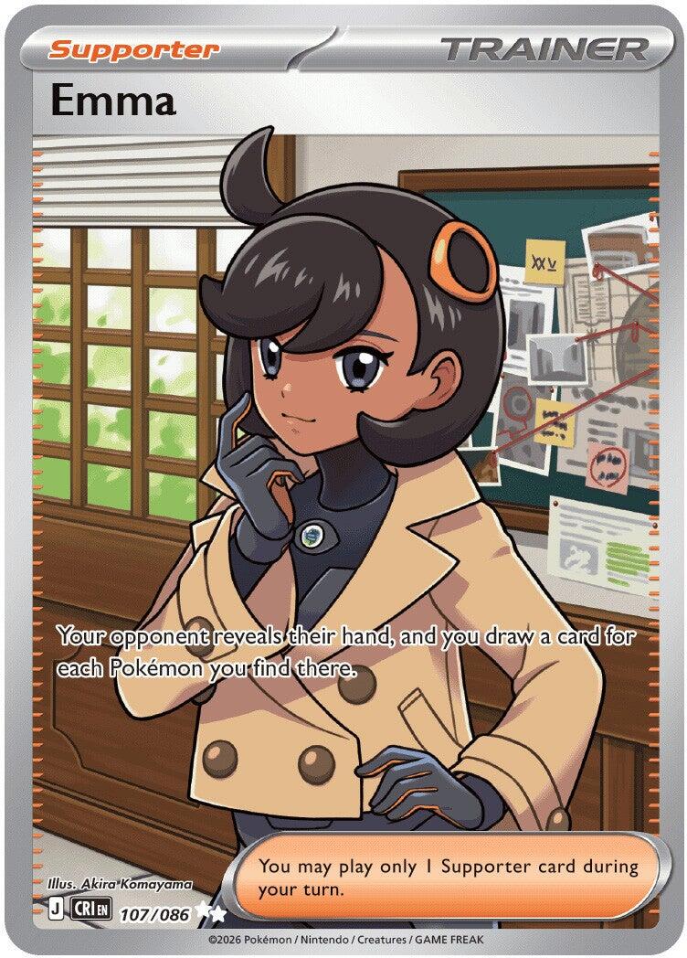 Emma (107/086) [Mega Evolution: Chaos Rising] | Clutch Gaming