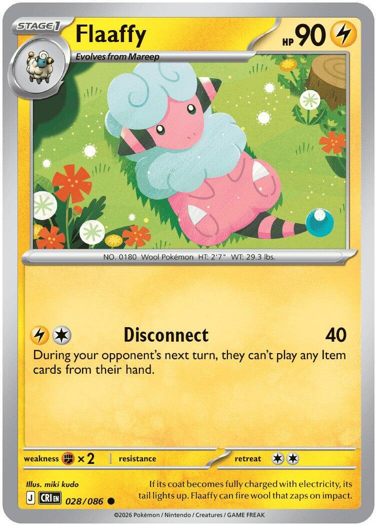 Flaaffy (028/086) [Mega Evolution: Chaos Rising] | Clutch Gaming
