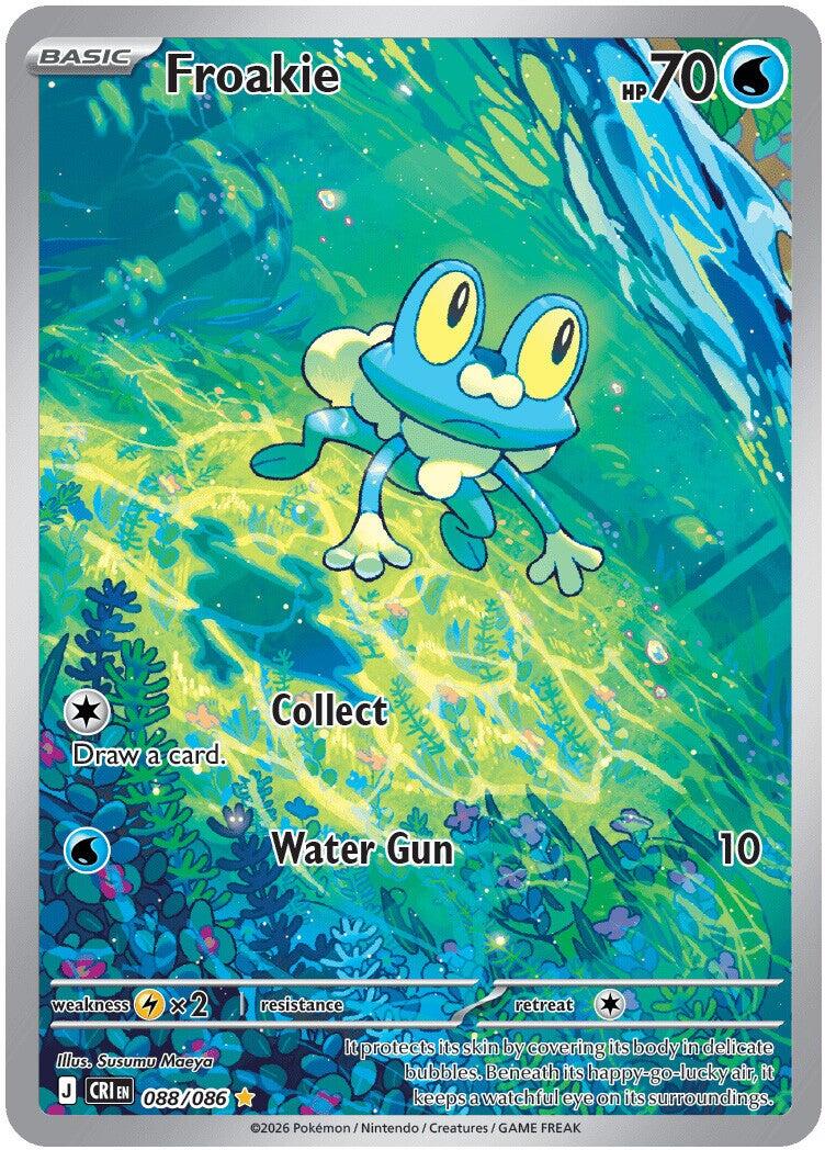 Froakie (088/086) [Mega Evolution: Chaos Rising] | Clutch Gaming