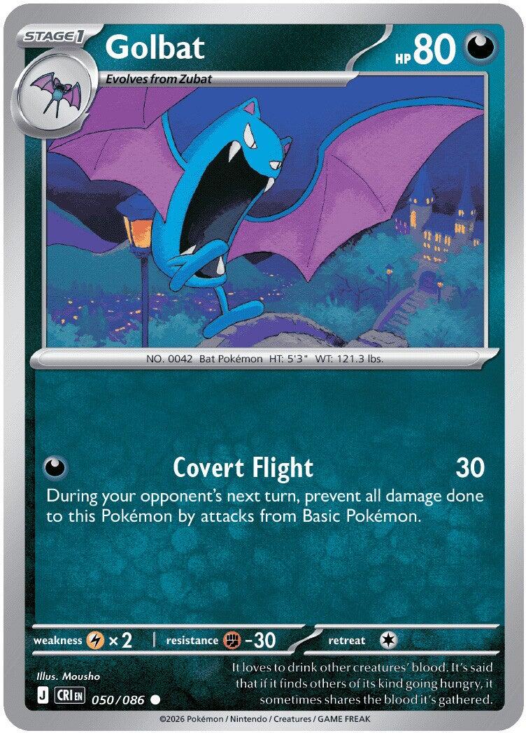 Golbat (050/086) [Mega Evolution: Chaos Rising] | Clutch Gaming