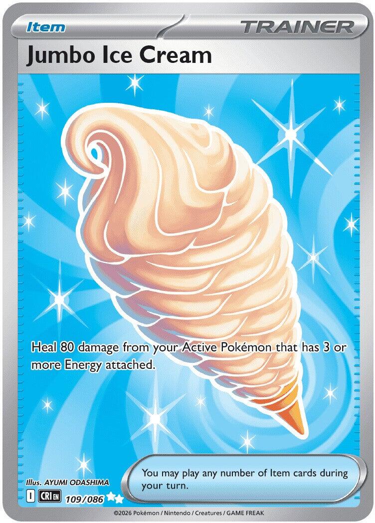 Jumbo Ice Cream (109/086) [Mega Evolution: Chaos Rising] | Clutch Gaming