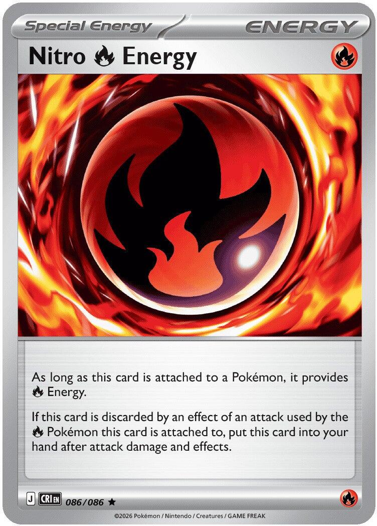 Nitro R Energy (086/086) [Mega Evolution: Chaos Rising] | Clutch Gaming
