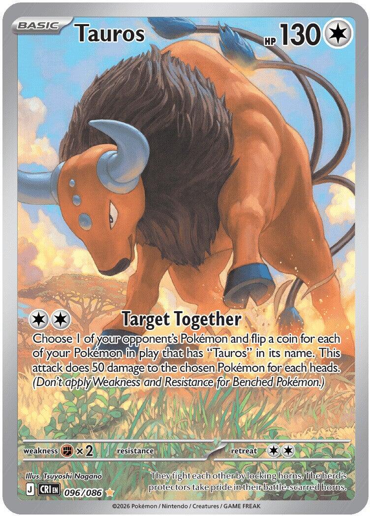 Tauros (096/086) [Mega Evolution: Chaos Rising] | Clutch Gaming