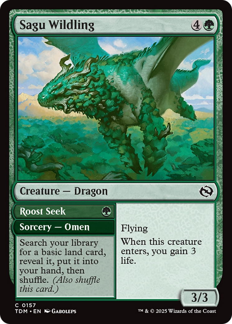 Sagu Wildling [Tarkir: Dragonstorm] | Clutch Gaming