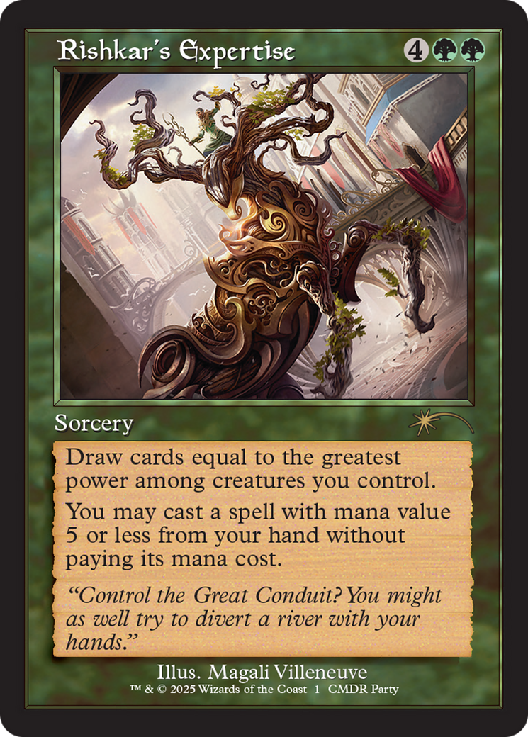 Rishkar's Expertise (Retro Frame) [Wizards Play Network 2025] | Clutch Gaming