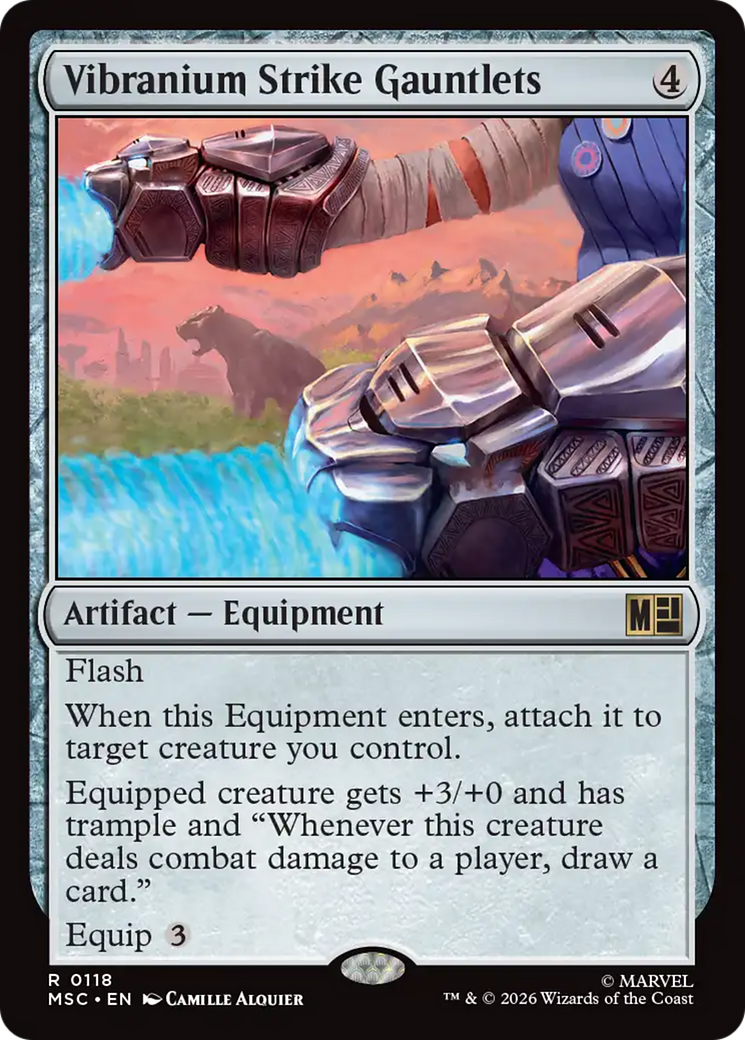 Vibranium Strike Gauntlets [Marvel Super Heroes Commander] | Clutch Gaming