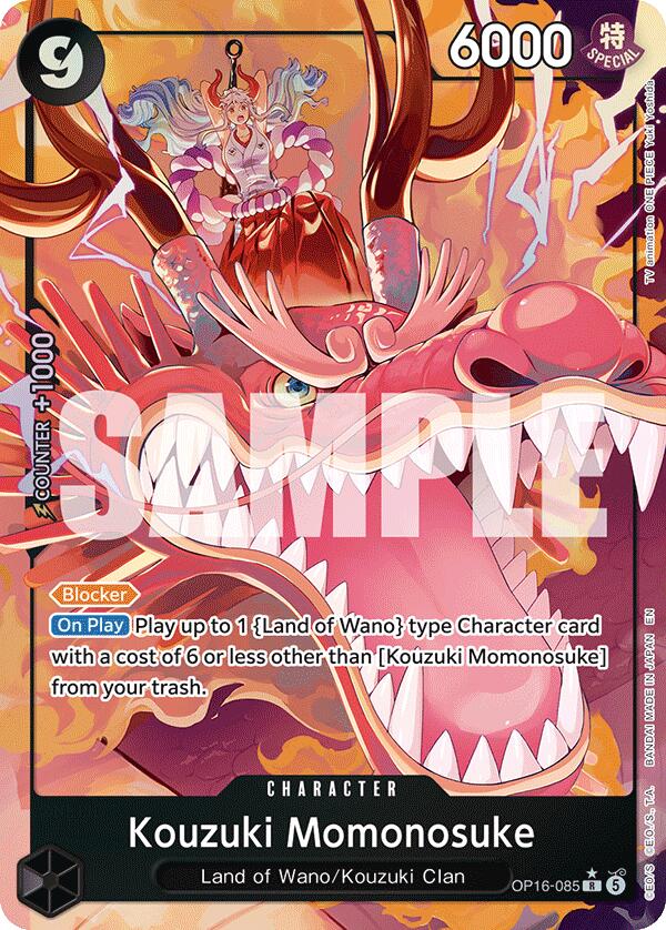 Kouzuki Momonosuke (Alternate Art) [The Time of Battle] | Clutch Gaming