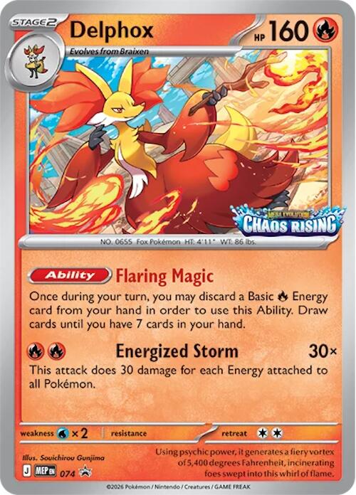 Delphox (074) [Mega Evolution Promo] | Clutch Gaming
