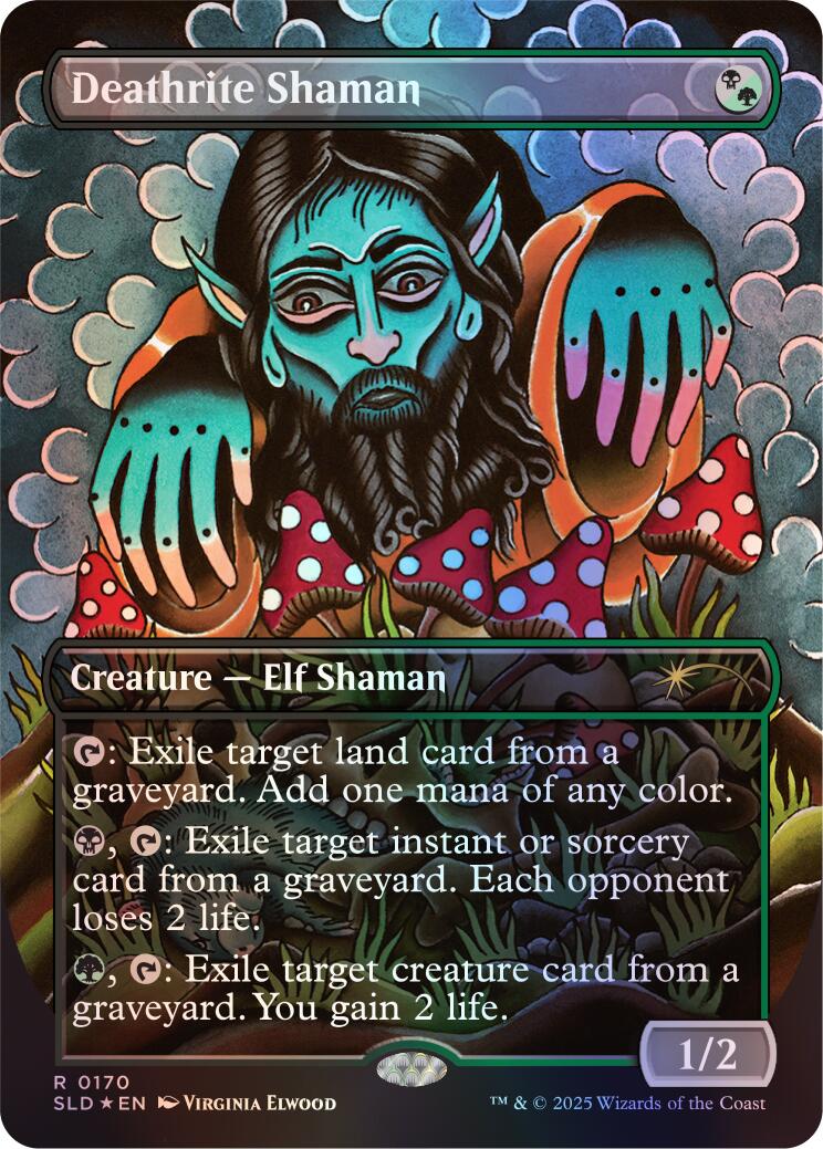 Deathrite Shaman (Rainbow Foil) [Secret Lair Drop Series] | Clutch Gaming