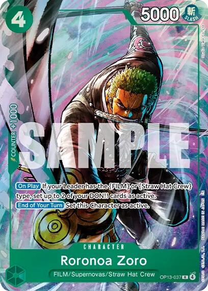 Roronoa Zoro (Premium Card Collection -Best Selection Vol. 6-) [One Piece Promotion Cards] | Clutch Gaming