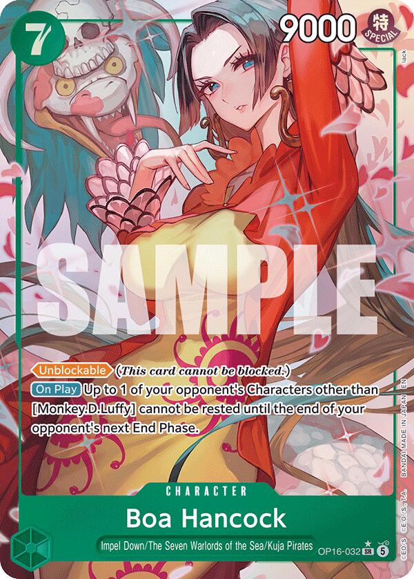 Boa Hancock (Alternate Art) [The Time of Battle] | Clutch Gaming
