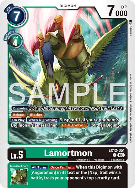 Lamortmon [EX12-051] [Digital World Shambala] | Clutch Gaming