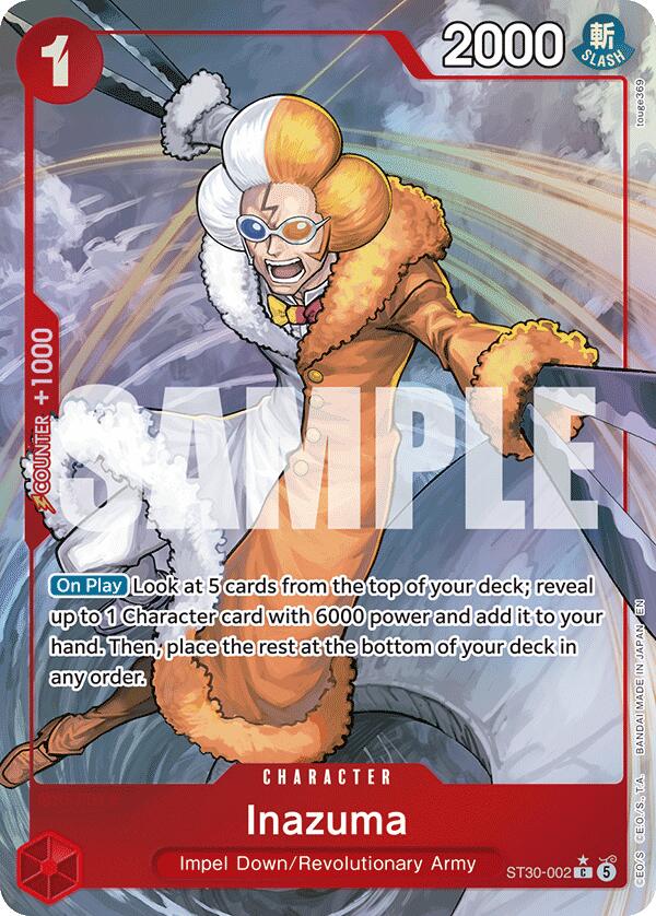 Inazuma (Full Art) [Starter Deck EX: Gear 5] | Clutch Gaming