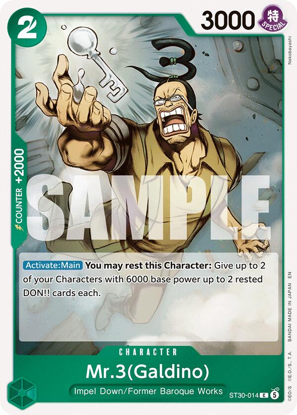 Mr.3(Galdino) [Starter Deck EX: Gear 5] | Clutch Gaming