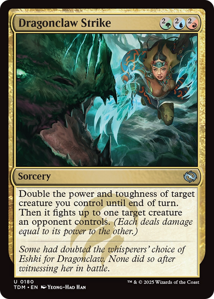Dragonclaw Strike [Tarkir: Dragonstorm] | Clutch Gaming