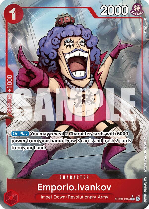 Emporio.Ivankov (Full Art) [Starter Deck EX: Gear 5] | Clutch Gaming