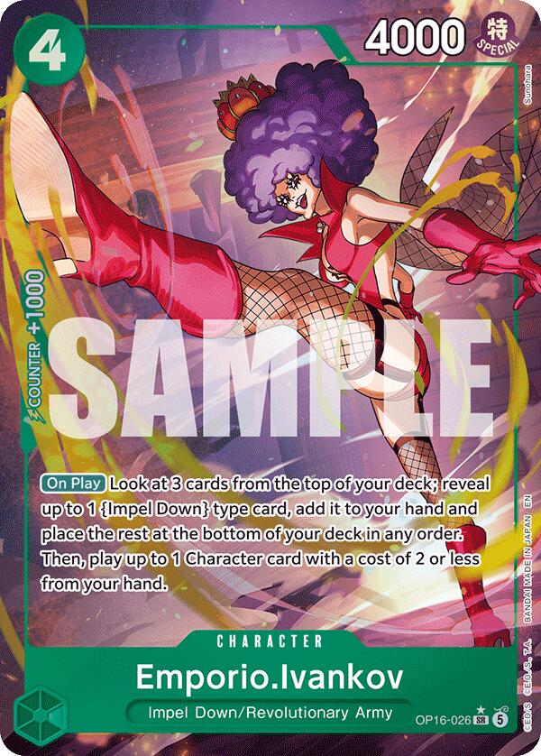 Emporio.Ivankov (Alternate Art) [The Time of Battle] | Clutch Gaming