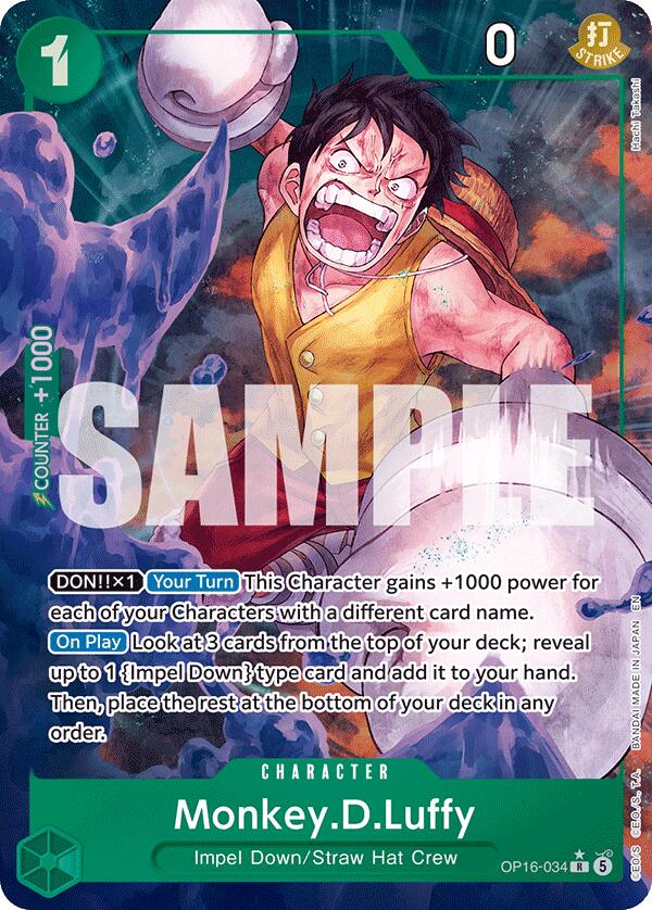 Monkey.D.Luffy (Alternate Art) [The Time of Battle] | Clutch Gaming