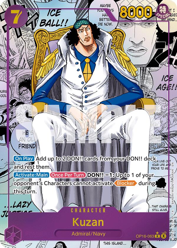 Kuzan (Manga) [The Time of Battle] | Clutch Gaming